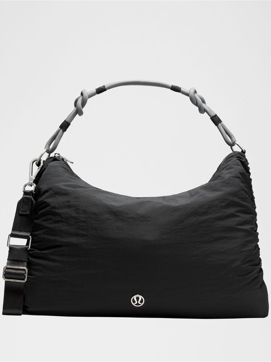 lululemon athletica Handbags - Lululemon Convertible Ruched Crossbody Bag Large 16L